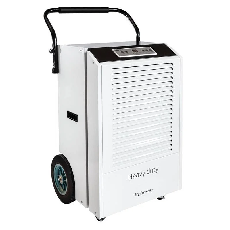 Priemyselný odvlhčovač pri odvlhčovaní novostavby – vysúšanie stavieb po omietkach a poteroch Trenčín