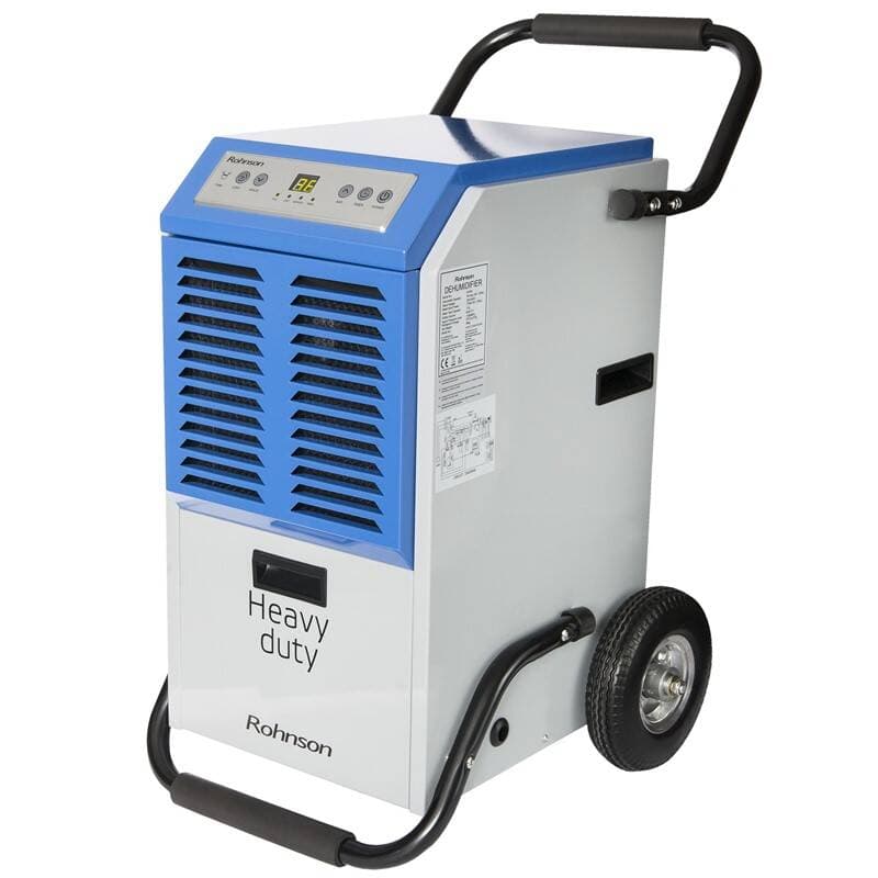 Odvlhčovač v prevádzke